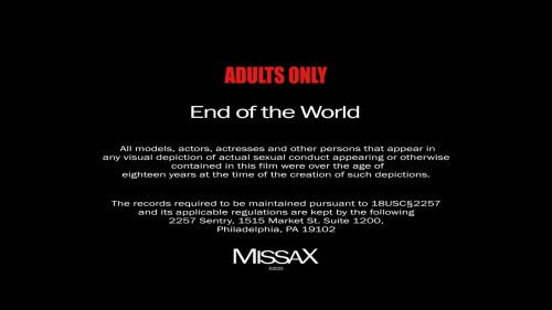 [Missax] End of the World XXX (2023) (4K HEVC) [GhostFreakXX].mp4 snapshot 00.02.078