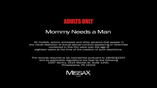 [Missax] Mommy Needs a Man XXX (2023) (4K HEVC) [GhostFreakXX].mp4 snapshot 00.00.01.580