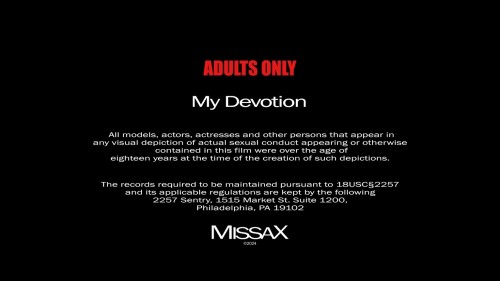 [Missax] My Devotion XXX (2024) (4K HEVC) [GhostFreakXX].mp4 snapshot 00.01.748