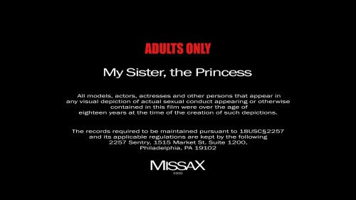 [Missax] My Sister, The Princess XXX (2023) (4K HEVC) [GhostFreakXX].mp4 snapshot 00.01.975