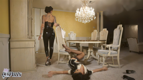 MyDollPartsTheHouseofLatex KAYLA JANE DANGER & KALINA RYU LESBIAN FEET LICK 2160P 60FPS ENHANCED AV1