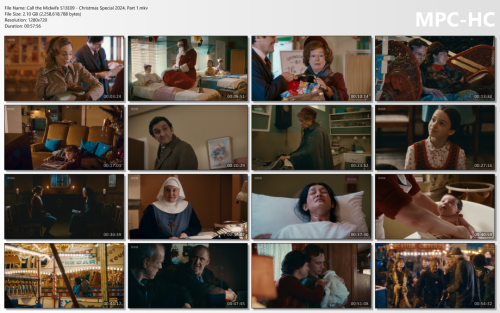 Call the Midwife S13E09 Christmas Special 2024, Part 1.mkv thumbs