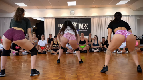 Hot Twerk Party Australian Twerk Champions ｜ Booty Factory Twerk Class ｜ Camabootie & Katie Hawkins 