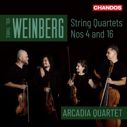 Arcadia Quartet Weinberg String Quartets, Vol