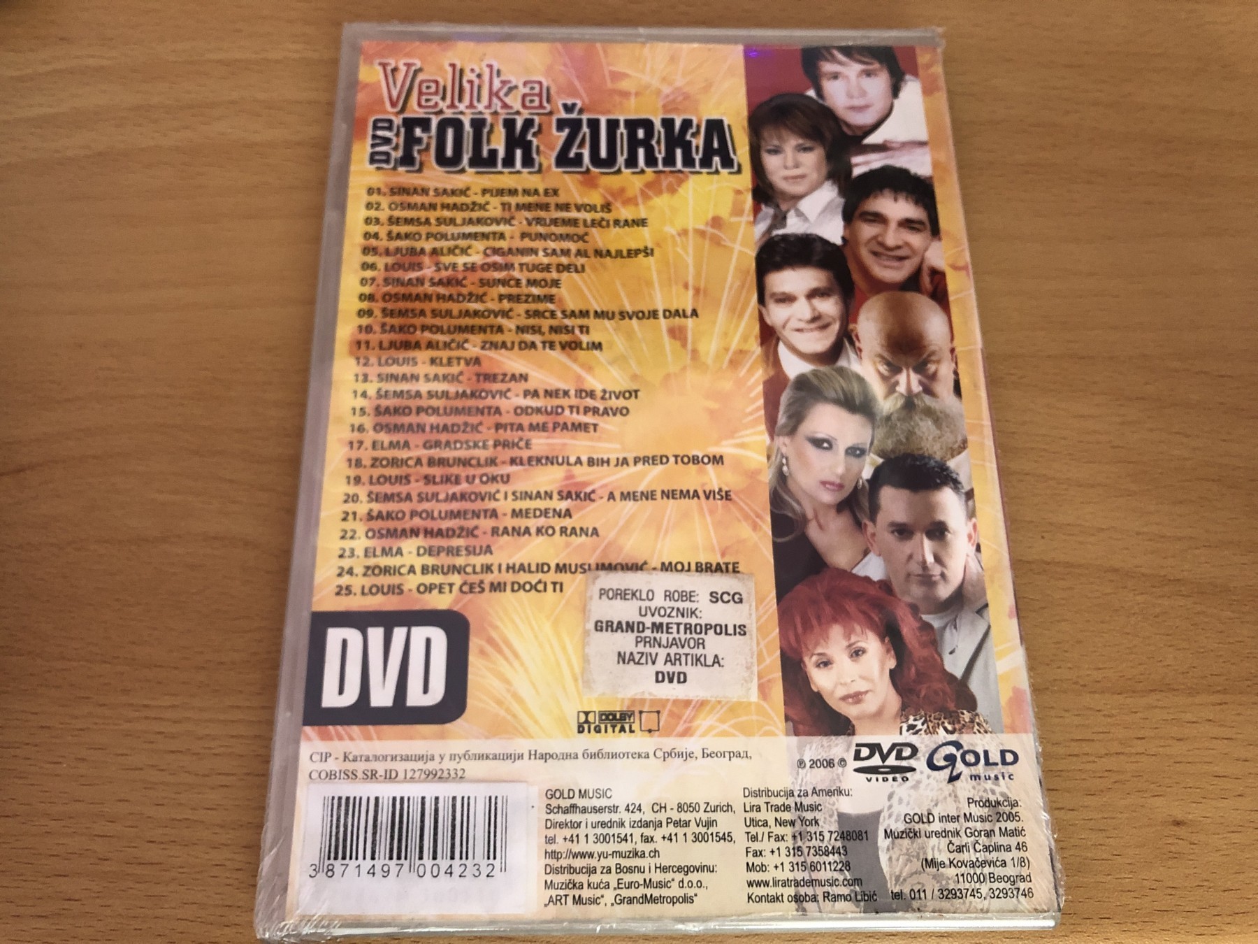 Velika Folk Zurka DVD 2005 Gold Productions