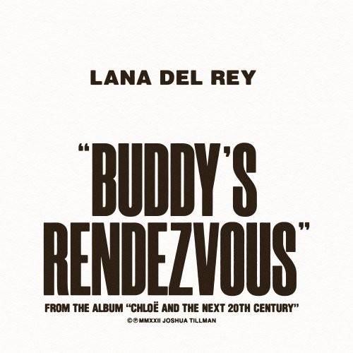 Lana Del Rey - Buddy's Rendezvous (2022)[Mp3][320kbps][UTB]