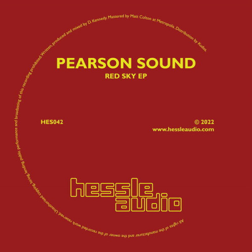 Pearson Sound Red Sky EP