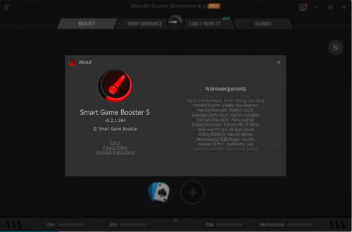 Screenshot GameBooster