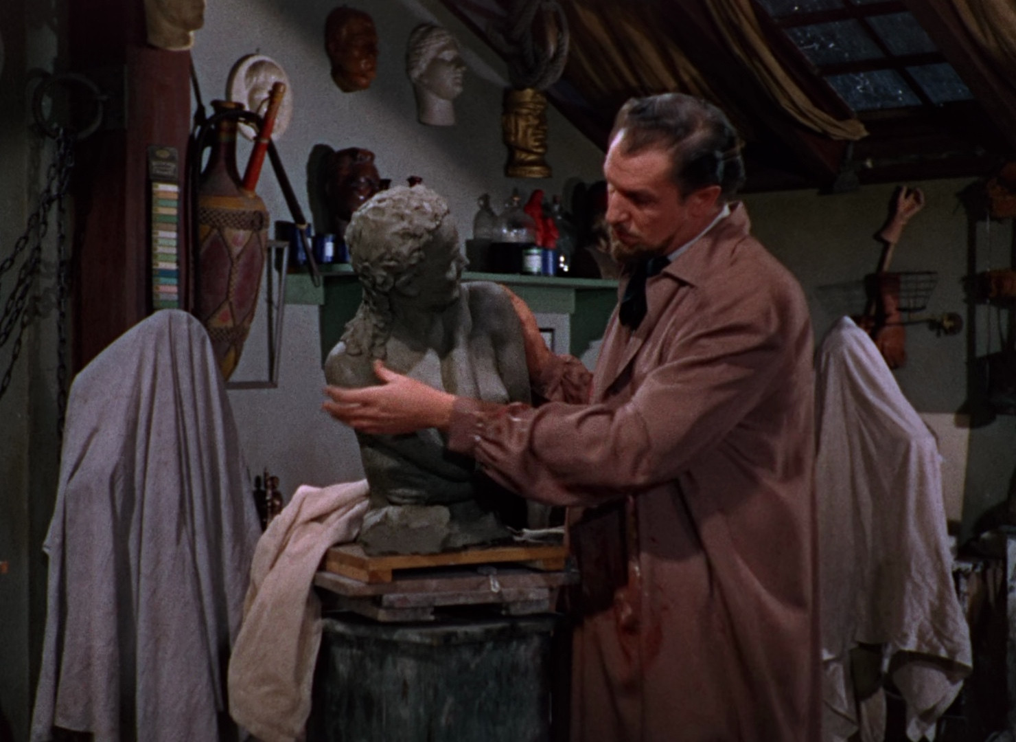 House of Wax 1953 Remastered 1080p BluRay x265 HEVC 10bit AAC 2 0 Commentary Andre de Toth Vincent Price Frank Lovejoy Phyllis Kirk Carolyn Jones