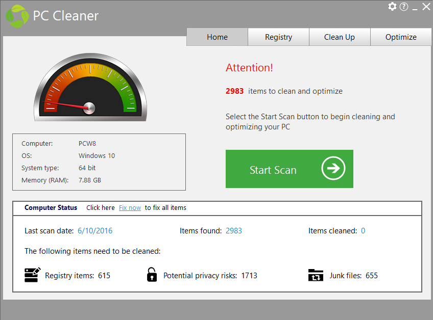 PC Cleaner Pro v9 1 0 2 Final Full Version
